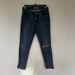 711 Skinny Levi’s Blue Distressed Women's Jeans